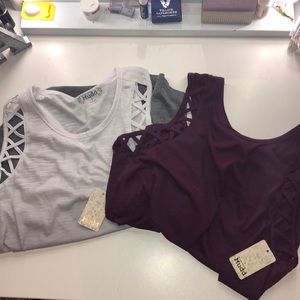 Bundle: two Mudd tank tops